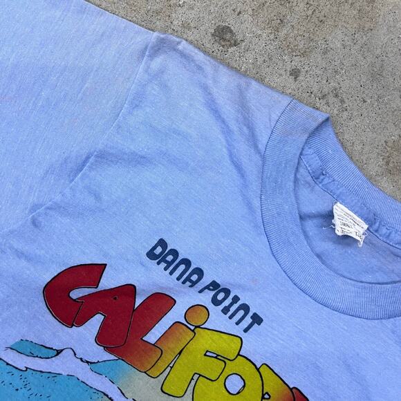 True Vintage 1975 Tropix Togs Ziggy California Beach Bum T Shirt Spring Break S - Picture 11 of 15